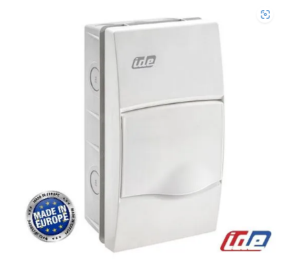 BM 4 PO/RR Бокс ЩРВ-П-4 модуля встраиваемый пластик белой дверцей IP40 IDE (Испания) BM 4 PO/RR - фото 611106