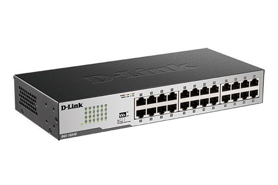 DGS-1024D/I2A 24 порта 10/100/1000Base-T, неуправляемый Коммутатор D-Link DGS-1024D/I2A - фото 611219