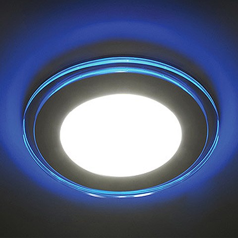 27861 AL2660 Светодиодная панель 32LED 16W, 1280Lm, 4000К/синий (уп.20шт.) FERON 27861 - фото 611257