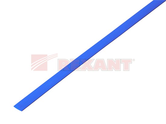 FD 20-4005 Трубка термоусаживаемая ТТУ(ТУТ) 4/2 синяя (1м) (уп.50/2500м.) REXANT FD 20-4005 - фото 611463