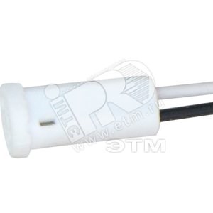22340 LH20 230V G4.0 Патрон керамический (17x9x6mm, длина провода 150mm) (уп.100/2500шт.) FERON 22340 - фото 611577