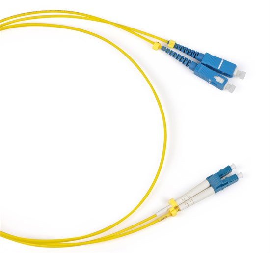 FC-D2-9-LC/UR-SC/UR-H-1M-LSZH-YL Патч-корд SM 9/125 (OS2), LC/UPC-SC/UPC, duplex, LSZH, 1м Hyperline FC-D2-9-LC/UR-SC/UR-H-1M-LSZH-YL - фото 611605