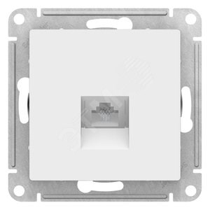 ATN000181 AtlasDesign Механизм розетки телефонной RJ11, белый (уп.10шт.) Schneider Electric ATN000181 - фото 611649
