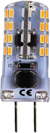 JD LED 5W 4000K G4 Лампа светодиодная капсульная, силикон, G4, 5Вт, 4000К, 450Лм, 230В, прозрачная (уп.100шт.) ITALMAC (Китай) IT8539 - фото 611705