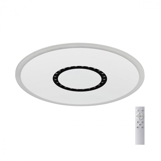 7663/34L MITRA LED SN 60 Светильник пластик/белый LED 34Вт 3000-4000-6000K Ø475 IP20 пульт ДУ COSMO SONEX 7663/34L - фото 611838