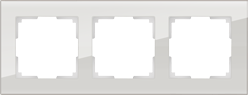 WL01-Frame-03 Favorit Рамка на 3 поста, дымчатое стекло (уп.5шт.) Werkel™ a030787 - фото 611848