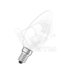 665942/005812 CLASSIC B 60W E14 230V B35 CL Лампа накаливания свеча прозрачная (уп.100шт.) LEDVANCE (OSRAM) ВЫВЕДЕНА ИЗ АССОРТИМЕНТА 4008321665942 - фото 611880