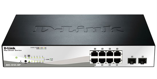 D-Link DGS-1210-10P/C1A Коммутатор DGS-1210-10P/C1A - фото 611946
