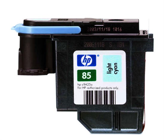 C9423A Печатающие головка HP 85 DsgJ 30/30N/30GP/90/90R/90GP/130/130NR/130GP, светло-синий C9423A - фото 612176