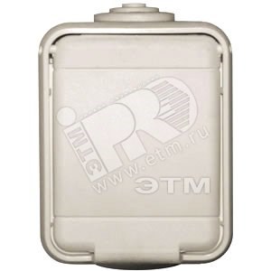 455000 Aqua-TOP Розетка одинарная с заземлением IP44 бежевая (уп.10шт.) Schneider Electric ВЫВЕДЕНА ИЗ АССОРТИМЕНТА 455000 - фото 612225