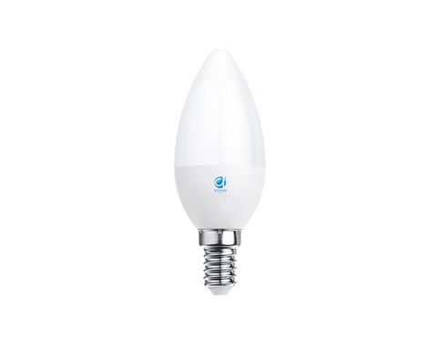 206184 Present LED C37-PR 8W E14 4200K (75W) Лампа светодиодная "Свеча" (уп.100шт.) Ambrella Light 4627094359324 - фото 612274