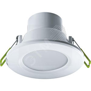 94833 NDL-P1-6W-840-WH-LED (Аналог R63 60Вт) Светильник светодиодный ДВО-6Вт 4000K 420Лм белый (уп.16шт.) Navigator 18502-1 - фото 612398