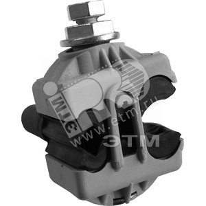 11200581 N 640 (SLIP12.127) Зажим прокалывающий (Al/Cu 16-120мм² с Al/Cu 6-35мм²) (уп.100шт.) НИЛЕД (Россия) 11200581 - фото 612423