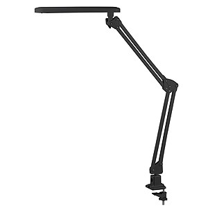 NLED-441-7W-BK Светодиодный светильник настольный струбцина, черный NLED-441-7W-BK - фото 612454