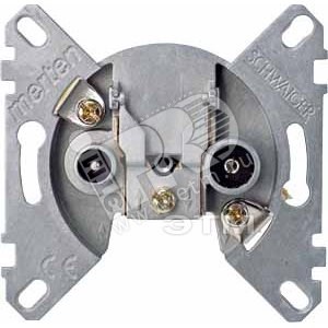 MTN466099 MERTEN Механизм розетки TV/FM оконечная (уп.20шт.) Schneider Electric MTN466099 - фото 612528