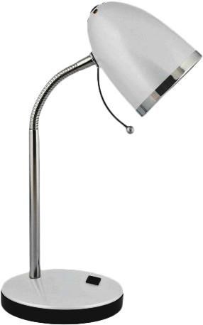 KD-308 C03 серебро (Светильник настольный,230V 40W E27) (уп.12шт.) Camelion KD-308 C03 - фото 612548