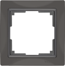 WL03-Frame-01 Snabb Basic Рамка на 1 пост, серо-коричневая (уп.10шт.) Werkel™ ВЫВЕДЕНА ИЗ АССОРТИМЕНТА a036698 - фото 612596