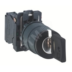 XB5AD25, Переключатель 22мм 2 положения в сборе с фиксацией Schneider Electric XB5AD25 - фото 612697
