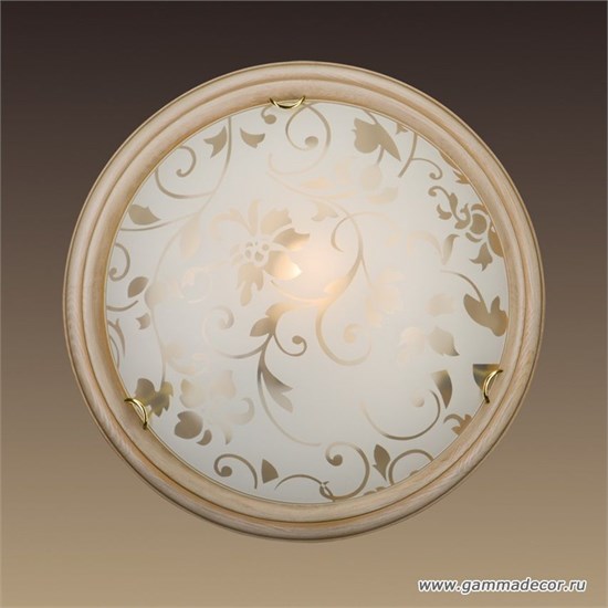156/K SN 109 PROVENCE CREMA Св-к стекло E27 2*60Вт D360 SONEX 4690344048965 - фото 612735