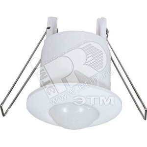 22066 SEN50 230V 500W 6m 360° Датчик движения встраиваемый mini белый (уп.50шт.) FERON 22066 - фото 612937