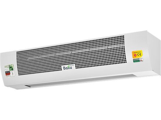 BHC-B15T09-PS белая Завеса тепловая 9кВт 1.5м 400В Ballu НС-1136124 - фото 612983
