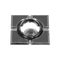 098 R-50-S "квадрат" серый-хром/ Pearl Chrome-Chrome  60W E14  (уп. 50шт.) 17649  685729 - фото 613201