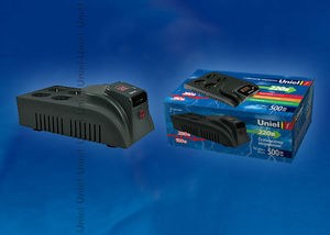 U-SDT-500/1 Стабилизатор напряжения серии Standard - Functional 500ВА (уп.8шт.) UNIEL СНЯТ С ПРОИЗВОДСТВА U-SDT-500/1 - фото 613214