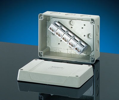 KF 9105/6000458 Коробка клеммная 125х167х82мм IP66 серая HENSEL (Германия) KF 9105/6000458 - фото 613215