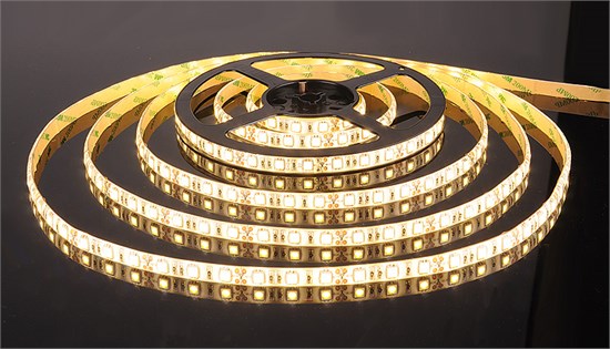 5050/60 DC12V LED 14.4W IP20 теплый белый свет 3300К Светодиодная лента (катушка 5м.) Elektrostandard 14690389040181 - фото 613217
