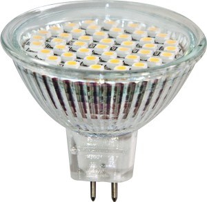 25163 LB-24 44LED(3W) 230V GU10 3300K 44*50mm MR16 685760 - фото 613223