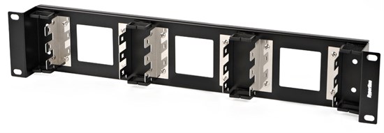 KR-19-FRAME-CON-90 Рама 19" для крепления 9 плинтов для телефонии, 2U, углубленная Hyperline KR-19-FRAME-CON-90 - фото 613241