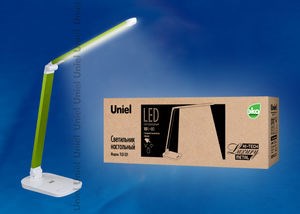 TLD-521 Green/8W/LED/800Lm/5000K/Dimmer Лампа настольная. Цвет-зеленый металлик. UNIEL TLD-521 Green - фото 613348