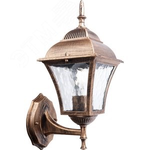 11611 PL611 60W 230V E27 черное золото Светильник садово-парковый (уп.12шт.) FERON (Китай) 11611 - фото 613625