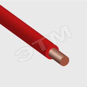ПВ1/ПуВнг(A)-LS 1х4мм² Провод красный РЭК-PRYSMIAN ГОСТ (бухта 400м.) ПВ1/ПуВнг(A)-LS 1х4-1 - фото 613755