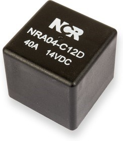 NRA-04-C-12D Реле 1 переключ. 12VDC, 40A/14VDC SPDT NCR (Китай) NRA-04-C-12D - фото 613865