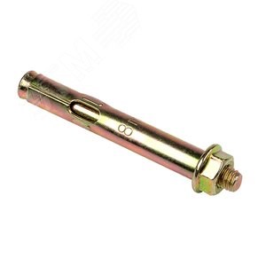 abgm10x75 Болт анкерный с гайкой М10x75 (уп.50шт.) EKF (Россия) abgm10x75 - фото 613950