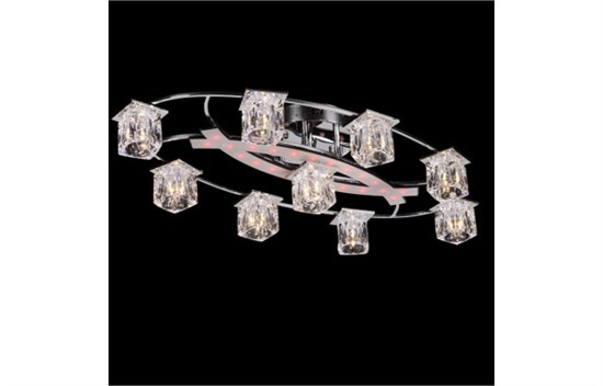 82075 CR/9 Галогенная люстра с LED подсветкой Profit Light хром 82075 CR/9 - фото 614008