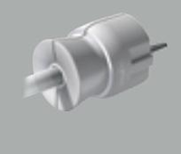 50187 Helium Вилка 2К+3 16А пластик прямой ввод белая (уп.25шт.) Legrand (Франция) 50187 - фото 614024