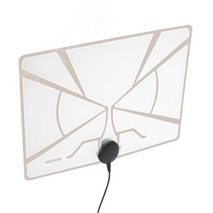 FD 34-0711 Антенна комнатная «Активная» с USB питанием, для цифрового телевидения DVB-T2, Ag-711 REXANT (Китай) FD 34-0711 - фото 614043