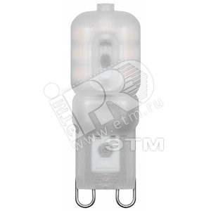 25636 LB-430 14LED(5W) 230V G9 2700K Лампа светодиодная капсула 16x47mm (уп.10/100шт.) FERON (Китай) 25636 - фото 614190