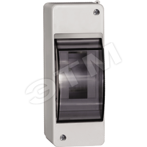 MKP42-N-02-30-20 KREPTA 3 КМПн 2/2 Бокс ЩРН-П-2 модуля навесной пластик с дымчатой прозрачной дверцей IP30 (уп.20шт.) IEK® MKP42-N-02-30-20 - фото 614542