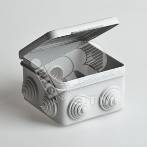 67040М Коробка распределительная 80х80х50мм IP54 белая (уп.90шт.) RUVinil (Россия) 67040М - фото 614596