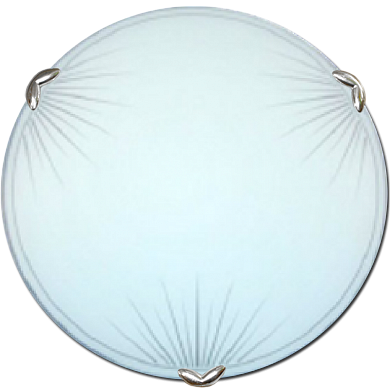 Созвездие Светильник "Дюна" d300 белый/песк/хром 2х60W E27 (Никольский завод) 988019195 - фото 614634