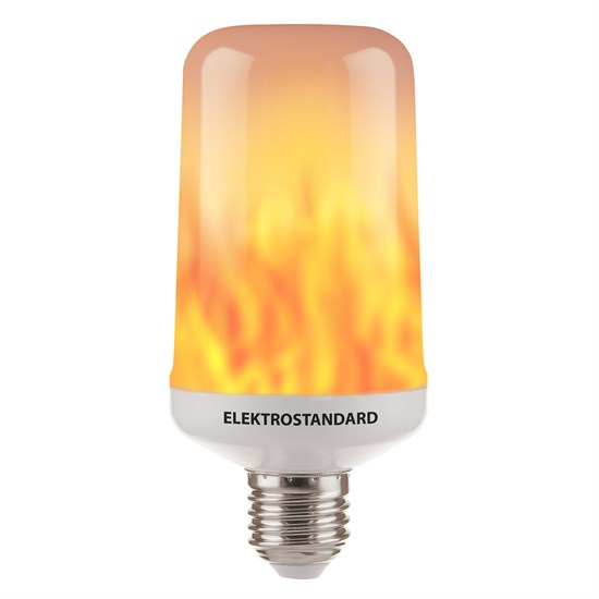 BL127 5W E27 Лампа светодиодная имитация пламени 3 режима (уп.10/1000шт.) Elektrostandard BL127 - фото 614660