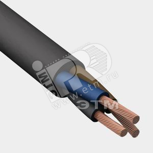 КГтп-ХЛ 3х1,5мм² Кабель силовой Конкорд ГОСТ (бухта 100м.) КГтп-ХЛ 3х1,5 - фото 614667