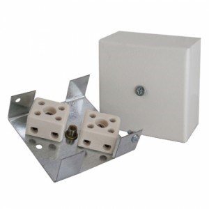 КМ-О (4к)-IP41 Коробка монтажная огнестойкая, 2 керам.колодки 2х3мм² 72х72х36мм Гефест (Россия) КМ-О(4к)-IP41 - фото 614756