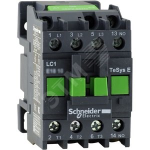 LC1E0910M5 Контактор E 9А катушка управления 220В АС3 50Гц 1НО (уп.36шт.) Schneider Electric LC1E0910M5 - фото 614865