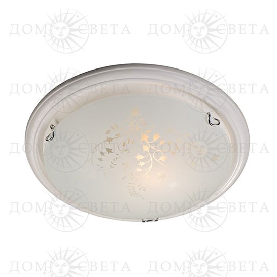 201 SN15 120 бел.дер.хром/белый/декор Н/п светильник E27 2*100W 220V BLANKETA 201 - фото 615095