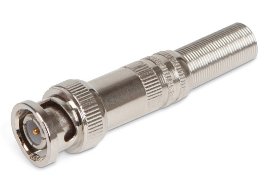 CON-BNC-M-RG59/RG6-FSD Разъем BNC для кабеля RG-59, RG-6, папа, под пайку, с пружиной Hyperline СНЯТ С ПРОИЗВОДСТВА CON-BNC-M-RG59/RG6-FSD - фото 615203
