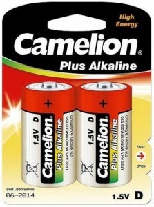 LR20 BP2 Элемент питания 1,5В тип D, блистер 2шт. (уп.12/96шт.) Camelion (Китай) LR20-BP2 - фото 615214